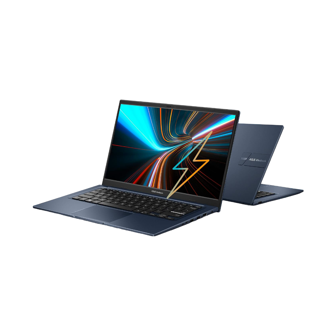 ASUS Vivobook 14,Intel Core i3-1315U Processor, (8GB RAM/512GB SSD/14 FHD (1920 x 1080)/Win 11/M365 Basic (1Year)*/Office Home 2024/Quiet Blue/1.40 kg), X1404VA-NK760WS