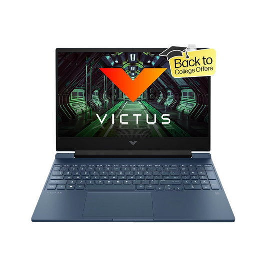 HP Victus Gaming Laptop 15,AMD Ryzen 5 5600H,15.6 inch(39.6cm),FHD,Anti-Glare,8 GB DDR4-3200 MHz RAM, 512 GB PCIe® Gen4NVMe™ TLC M.2 SSD,Windows 11 Home,2.29kg, fb0153AX
