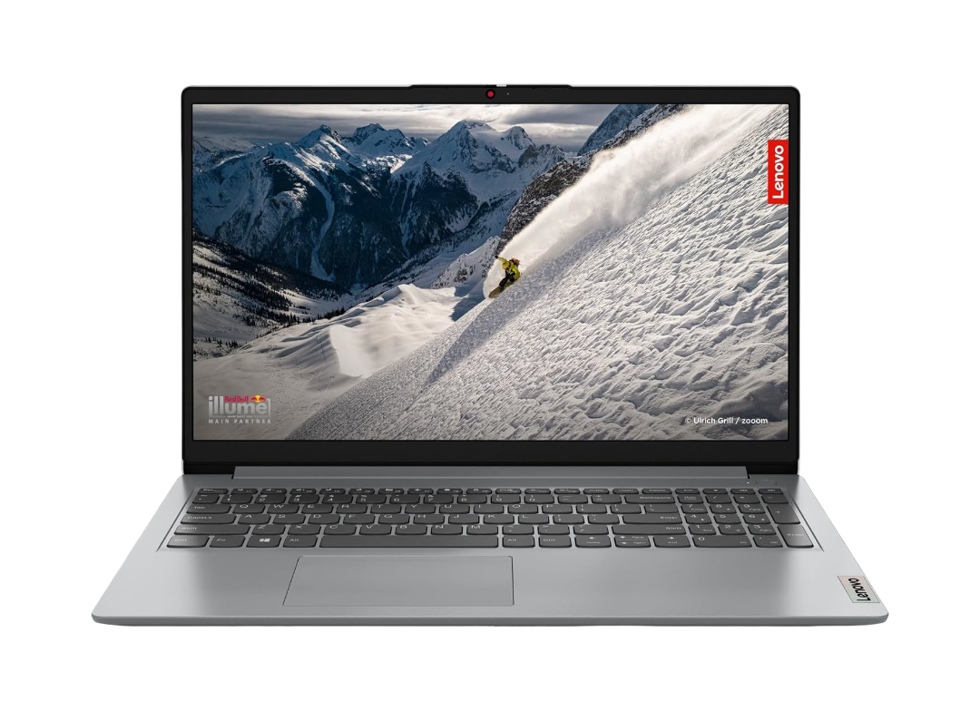 Lenovo IdeaPad 1 Intel Celeron N4500, 8GB RAM, 512GB SSD, HD 15.6"(39.6cm), Windows 11, Grey, 1.55Kg, 82LX00F7IN, 3 Month Game Pass Laptop