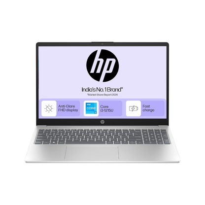 HP 15 Core i3 12th Gen (8GB RAM/512GB SSD/FHD/Windows 11/Backlit Keyboard/15.6? (39.6cm)/Silver/1.59kg) fd0063TU Laptop