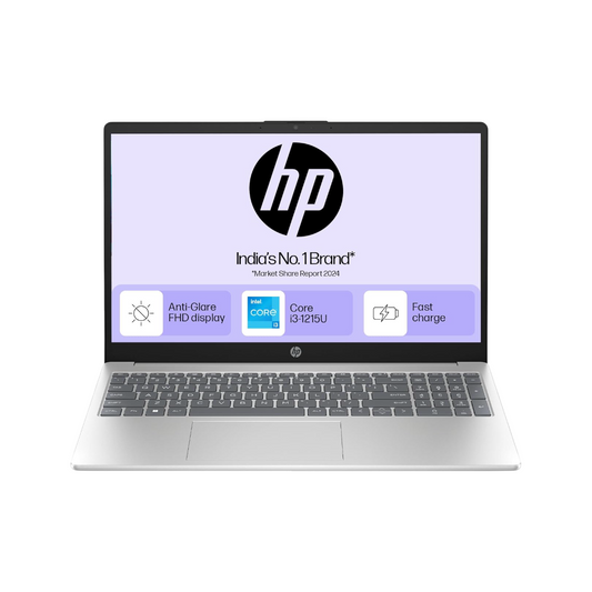 HP 15 Core i3 12th Gen (8GB RAM/512GB SSD/FHD/Windows 11/Backlit Keyboard/15.6? (39.6cm)/Silver/1.59kg) fd0063TU Laptop