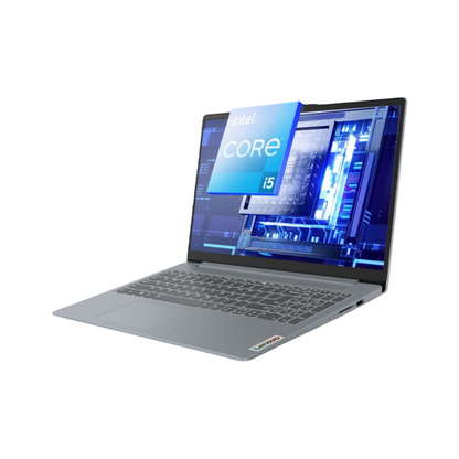 Lenovo IdeaPad Slim 3 12th Gen Intel Core i5-12450H 15.6 Inch (39.6cm) FHD Thin & Light Laptop (16GB/512GB SSD/Windows 11/Office Home 2024/3months Game Pass/Arctic Grey/1.62Kg), 83ER00MCIN