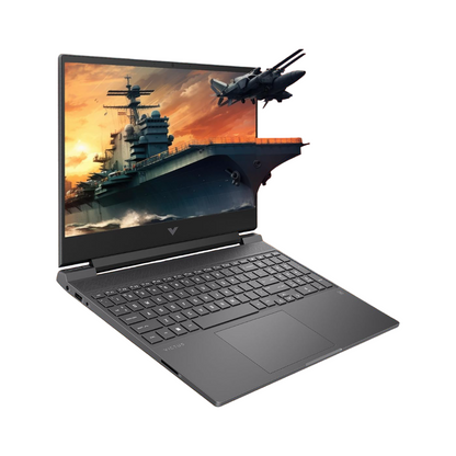 HP Victus, 13th Gen Intel Core i5-13420H, RTX 4050-6GB, 16GB DDR4, 512GB SSD, FHD IPS, 15.6"/39.6cm, 144Hz, Win 11, Office21, Mica Silver, 2.29kg, fa1279TX, Flicker-Free Enhanced Cooling Gaming Laptop