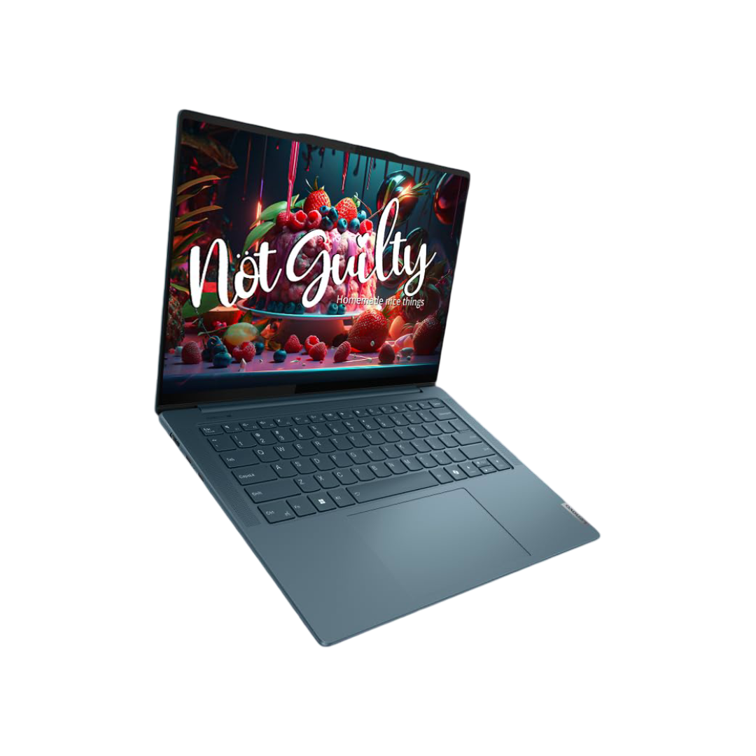 Lenovo Smartchoice Yoga Pro 7 Intel Evo Core Ultra 7 155H Built-in AI 14"(35.5cm) 2.8K-OLED 400Nits 120Hz Laptop (16GB/1TB SSD/NVIDIA RTX 4050 6GB/FHD+IR Camera/Win11/MSO 21/Grey/1.5Kg), 83E2005EIN