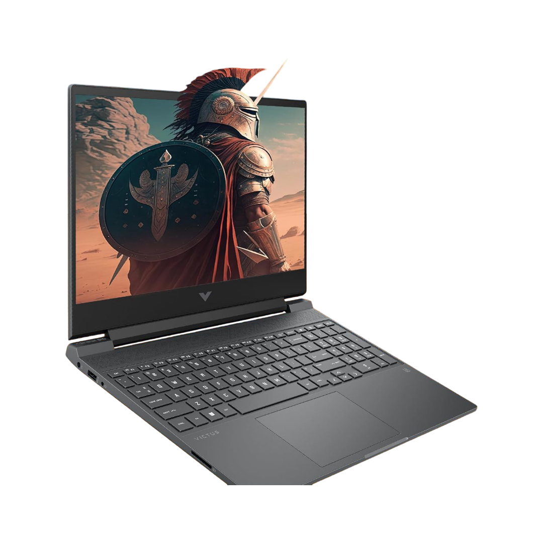 HP Victus Gaming Laptop, AMD Ryzen 5 5600H, 4GB AMD Radeon RX 6500M graphics, 15.6-inch (39.6 cm), FHD, IPS, 144Hz, 8GB DDR4, 512GB SSD, Backlit KB, B&O, Dual speakers (MSO, Silver, 2.37 kg), fb0185AX