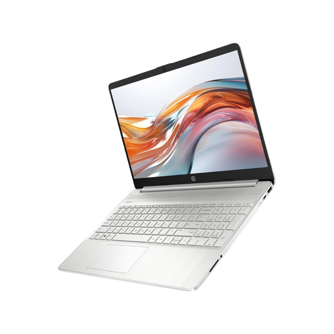 HP Laptop 15s, 12th Gen Intel Core i3-1215U, 15.6 inch(39.6cm) FHD Laptop(8GB RAM,512GB SSD,Intel UHD Graphics,Alexa,Numeric Keypad,Dual Speaker,Win 11,MSO 21,1.69 Kgs,Natural Silver) 15s-fy5003TU