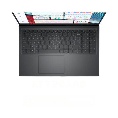 Dell 15 Thin & Light Laptop, Intel Core 13th Generation i5-1334U Processor, 16GB DDR4 & 512GB SSD, 15.6" (39.62cm) FHD 120Hz 250 nits, Windows 11 + MSO'21 + 15 Month Mcafee, Carbon Black, 1.66kg