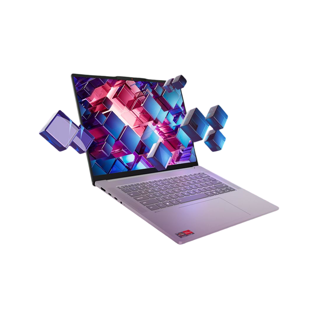 Lenovo IdeaPad Slim 5, AMD Ryzen 5 7535HS, 16GB RAM, 512GB SSD, WUXGA IPS, 13.3"/33.7cm, Windows 11, Microsoft 365 Basic + Office 2024, Grey, 1.6Kg, Backlit KB, 1Yr ADP Free, 83J2004HIN, Laptop