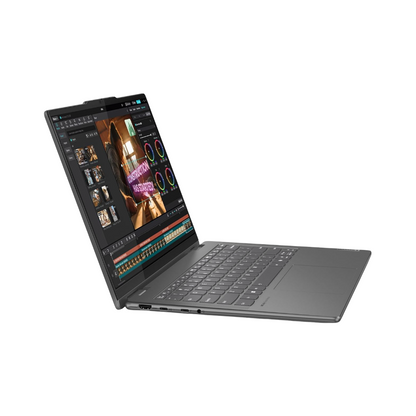 Lenovo Yoga 7 2-in-1 AMD Ryzen 7 8840HS 14"(35.5cm) WUXGA OLED 400Nits Convertible Laptop (16GB/1TB SSD/Windows 11/Office Home 2024/100% DCI-P3/Digital Pen/Grey/1.5Kg), 83DK009LIN