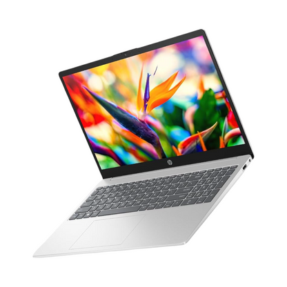 HP 15, 13th Gen Intel Core i3-1315U (8GB DDR4, 512GB SSD), Anti-Glare, Micro-Edge, 15.6''/39.6cm, FHD, Win 11, M365 Basic(1yr)* Office2024, Silver, 1.59kg, fd0465TU, UHD Graphics, FHD Camera Laptop