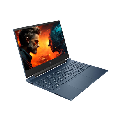 HP Victus, AMD Ryzen 5 8645HS, 6GB RTX 3050 Gaming Laptop (16GB DDR5, 512GB SSD),144Hz,300 nits,IPS, 15.6''/39.6cm, FHD, Win11, Office 24, Blue, 2,29kg, Backlit Kb,HD Camera, fb3012AX