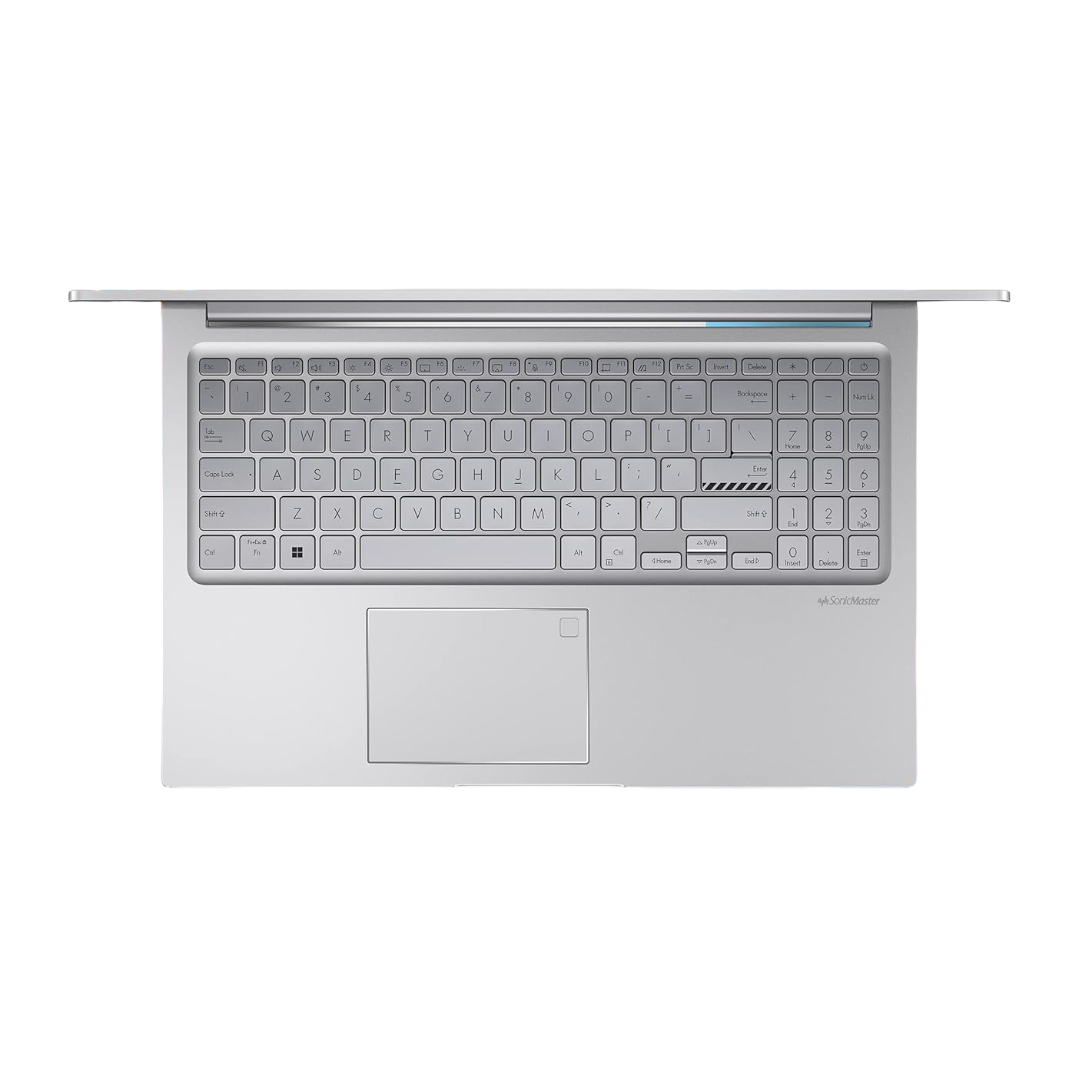 ASUS Vivobook 15 (2026),Intel Core 3 100U,Intel iGPU, 16GB RAM, 512GB SSD, FHD, 15.6"(39.6 cm),Windows 11 Home,M365 Basic(1 Year)* Office 2024,Cool Silver, 1.7 Kg,X1504VAP-BQ1341WS,Thin & Light Laptop