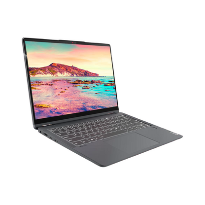Lenovo IdeaPad Flex 5 Intel Core i7-1355U 14"(35.5cm) WUXGA+ IPS 2-in-1 Laptop (16GB RAM/512GB SSD/Windows 11/Office 2021/Lenovo Digital Pen/Backlit KB/3 Month Game Pass/Grey/1.5Kg), 82Y00052IN