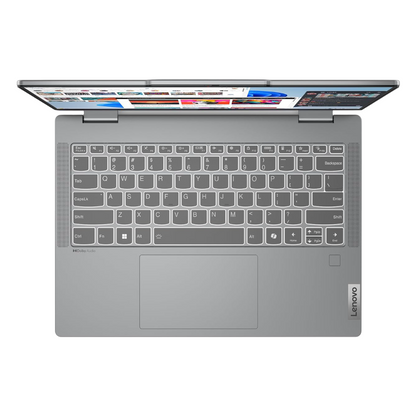 Lenovo Ideapad 5 2-in-1 Intel Core 5 120U 14" (35.5cm) WUXGA IPS 300Nits Convertible Laptop (16GB/512GB SSD/Win 11/Office 21/Backlit KB/FPR/FHD Camera/Alexa/3 Mon.Game Pass/Grey/1.6kg), 83DT004SIN