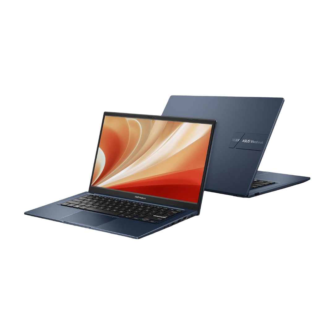 ASUS Vivobook 14,Intel Core i3-1315U Processor, (8GB RAM/512GB SSD/14 FHD (1920 x 1080)/Win 11/M365 Basic (1Year)*/Office Home 2024/Quiet Blue/1.40 kg), X1404VA-NK760WS