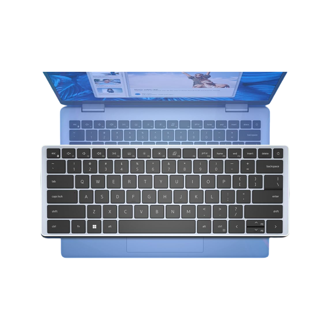 Dell Inspiron 7440, Intel Core i7-13620H, 16GB DDR5, 512GB SSD, FHD+ 250nits, 14"/35.52cm, Windows 11, MS Office 21, Ice Blue, 1.60KG, Backlit KB + FPR, McAfee 15 Months, Thin & Light Laptop