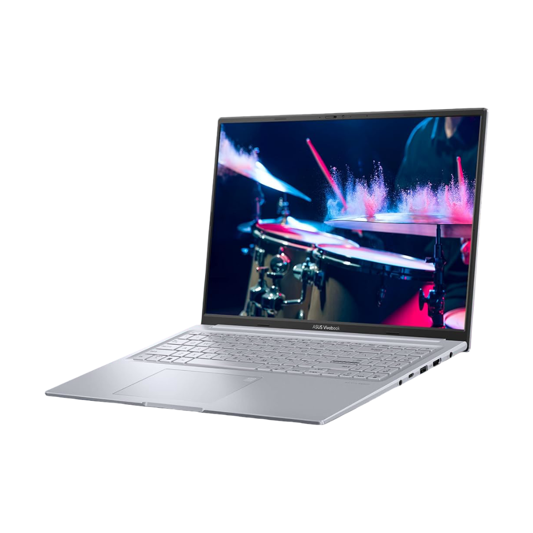 ASUS Vivobook 16X, 16" FHD+ (1920 x 1200), Intel Core i5-13420H, (16GB RAM/512GB SSD/RTX 3050/Windows 11/M365 Basic (1Year)*/Office Home 2024/Cool Silver/1.80 kg), K3605VC-RP413WS