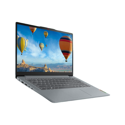 Lenovo IdeaPad Slim 3, Intel Core i5-12450H, 12th Gen, 16GB RAM, 512GB SSD, FHD IPS, 14"/35.5cm, Windows 11, MS Office Home 2024, Grey, 1.37Kg, 83EQ0073IN, 1Yr ADP Free, Thin & Light Laptop
