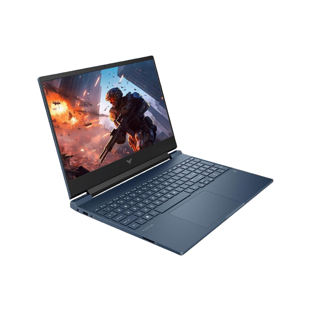 HP Victus Gaming Intel Core i5 12th Gen 12450H - (8 GB/512 GB SSD/Windows 11 Home/4 GB Graphics/NVIDIA GeForce RTX 2050) 15-fa1372TX Gaming Laptop (15.6 inch, Performance Blue, 2.29 Kg)