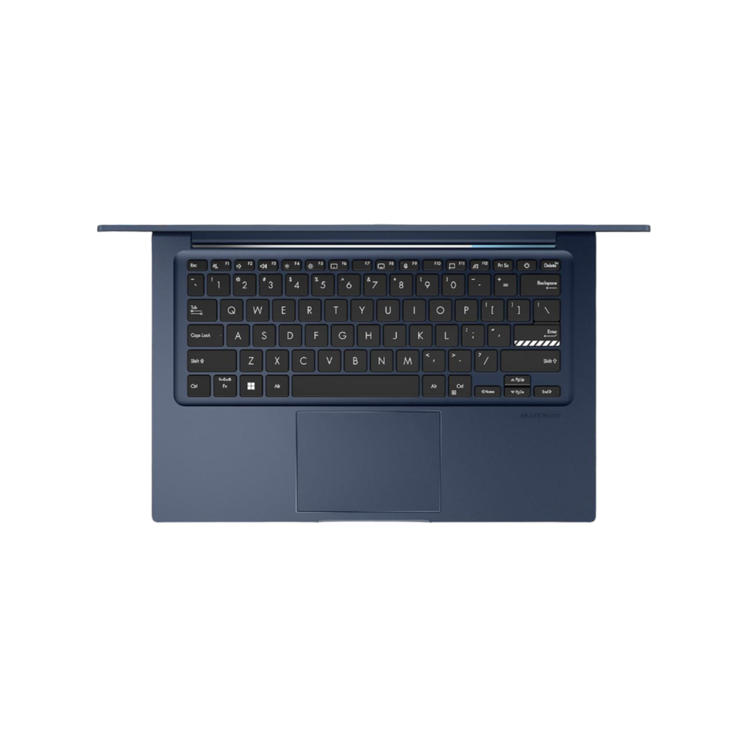 ASUS Vivobook 14, Intel Core i5-1335U,Thin & Light Laptop(Intel Iris Xᵉ iGPU/16GB/512GB/FHD/14/Backlit Keyboard/Windows 11/M365 Basic (1Year)*/Office Home 2024/Quiet Blue/1.4 Kg) X1404VA-NK1186WS