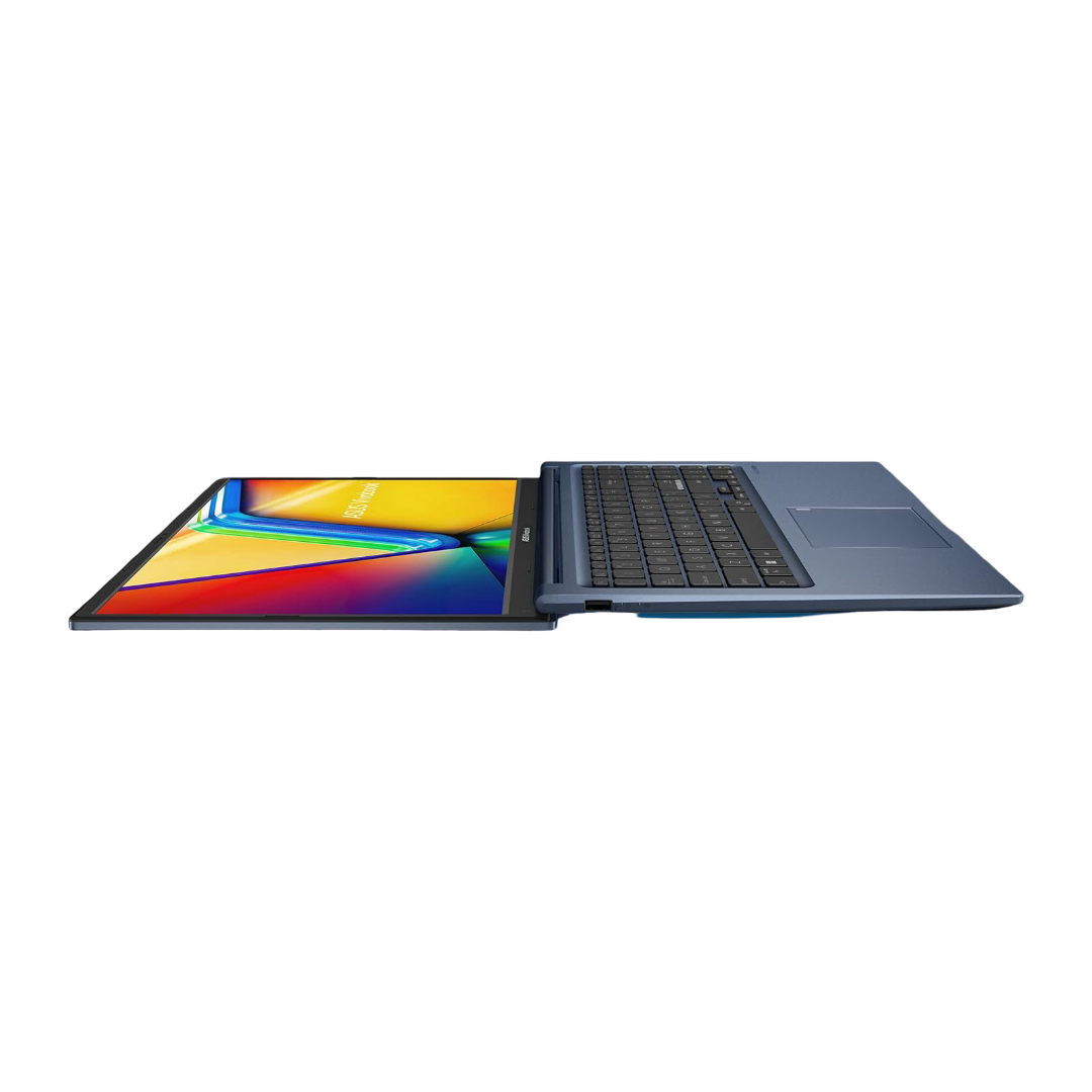 ASUS Vivobook 15, (i5 14th Gen) Intel Core 5 120U,Thin & Light Laptop (16GB RAM/512GB SSD/FHD/15.6"/60Hz/Backlit Keyboard/Windows 11/Office 2021/Quiet Blue/1.70 kg) X1504VAP-BQ1542WS