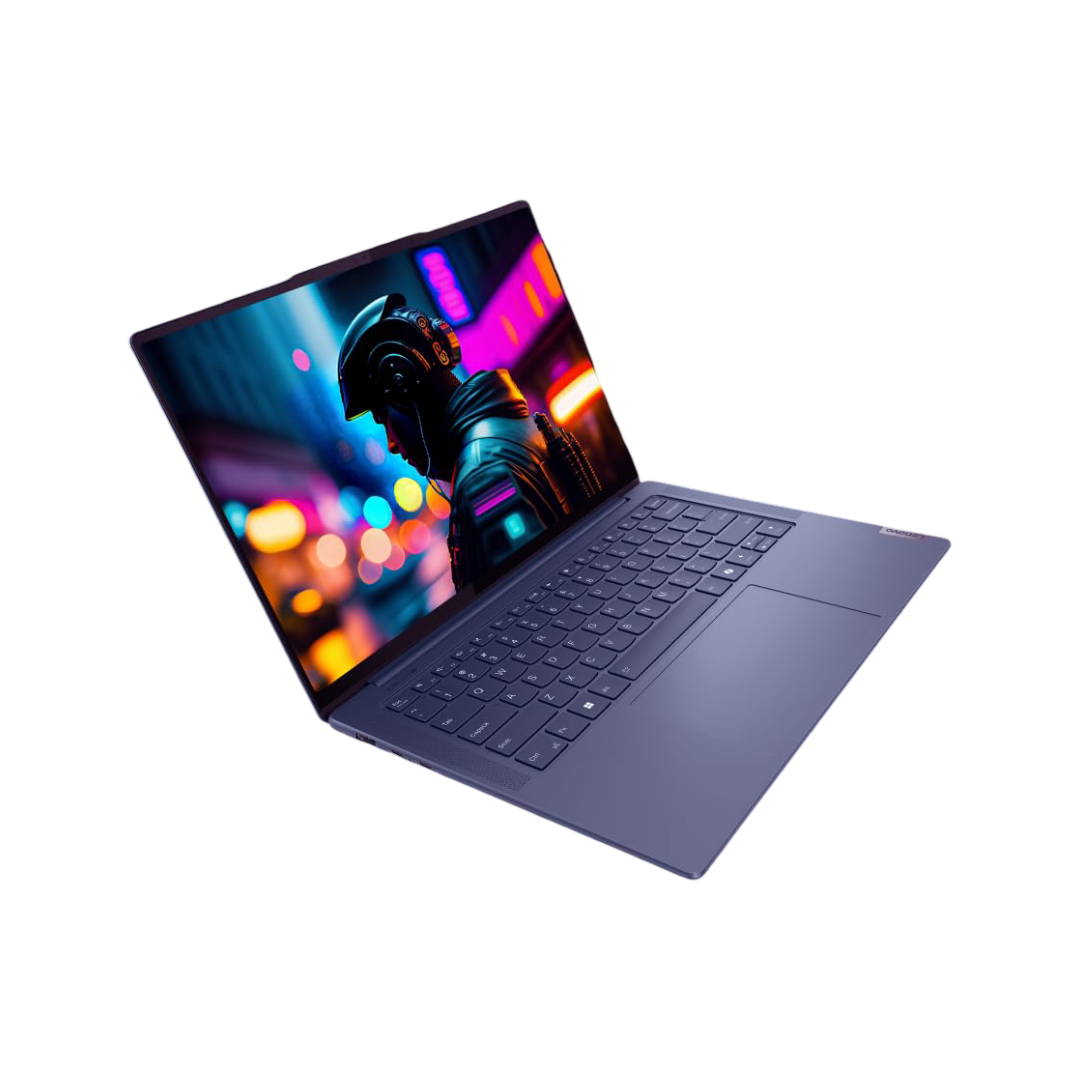 Lenovo Smartchoice Yoga Pro 7 Intel Evo Core Ultra 7 155H Built-in AI 14"(35.5cm) 2.8K-OLED 400Nits 120Hz Laptop (16GB/1TB SSD/NVIDIA RTX 4050 6GB/FHD+IR Camera/Win11/MSO 21/Grey/1.5Kg), 83E2005EIN