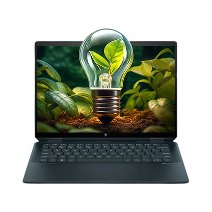 HP Spectre x360, Intel Evo Core Ultra 7 155H, Built-in AI, 14-inch (35.6 cm), 2.8K OLED, 32GB LPDDR5x, 1TB SSD, 120 Hz IMAX, 9MP IR Camera w/Camera Shutter (Win 11, MSO, Blue, 1.34 kg), eu0556TU