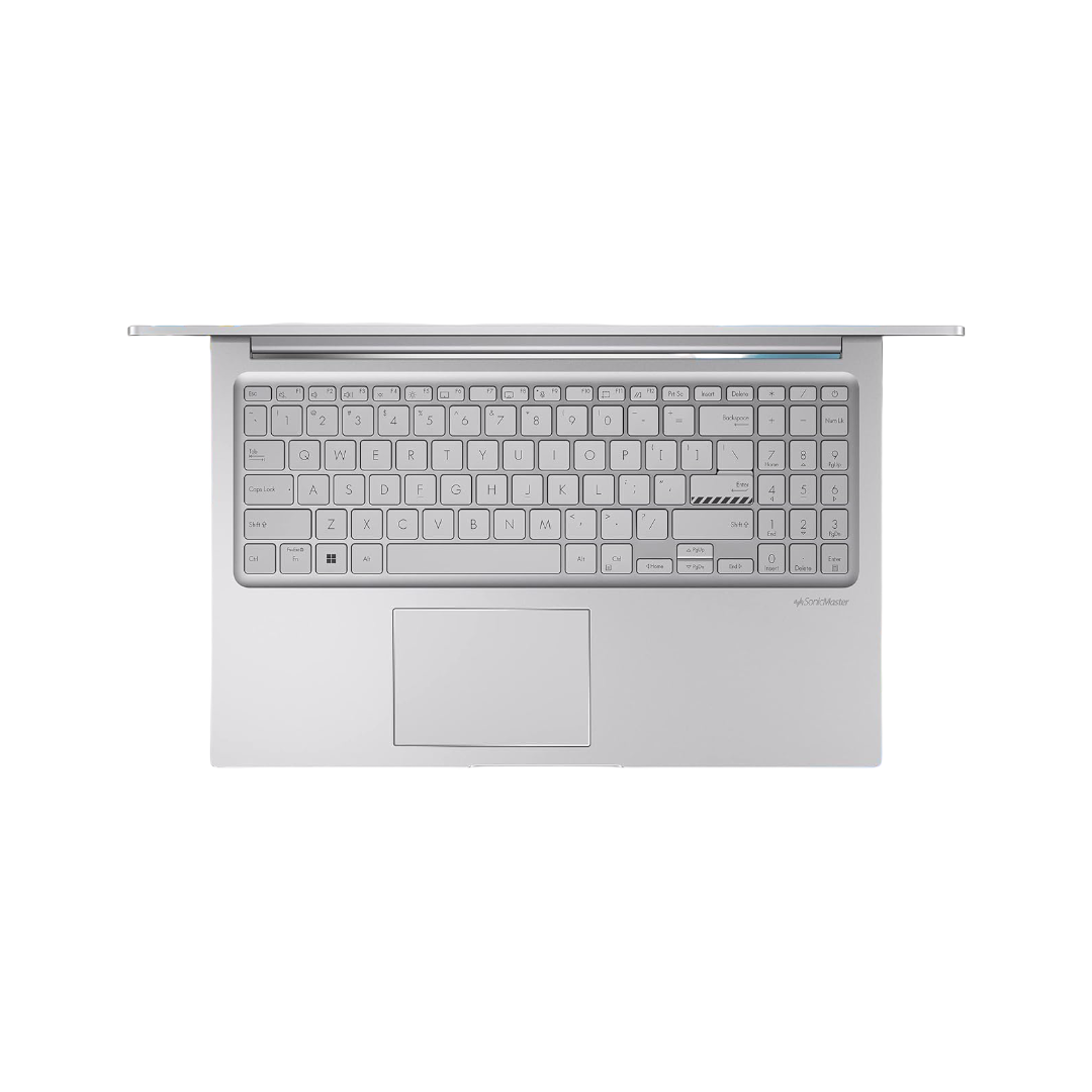 ASUS Vivobook 15, Intel Core i5-1334U, (8GB RAM/512GB SSD/15.6" FHD (1920 x 1080)/Intel Iris Xᵉ/Win 11/M365 Basic (1Year)*/Backlit Keyboard/Office Home 2024/Cool Silver/1.70 kg), X1504VA-NJ1765WS