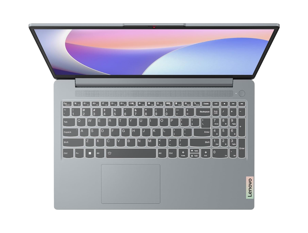 Lenovo IdeaPad Slim 3 12th Gen Intel Core i5-12450H 15.6 Inch (39.6cm) FHD Thin & Light Laptop (16GB/512GB SSD/Windows 11/Office Home 2024/3months Game Pass/Arctic Grey/1.62Kg), 83ER00MCIN