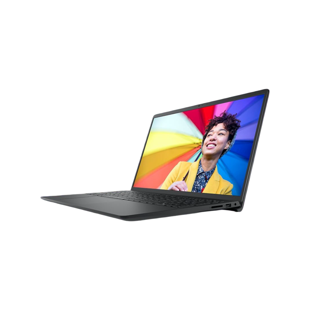 Dell 15, AMD Ryzen 3 7320U, 8GB RAM, 512GB SSD, FHD, 15.6"/39.62cm, Windows 11, Office H&S 2024, Black, 1.63 Kg, [Dell 15], M365, 12 Month Mcafee, Thin & Light, Laptop