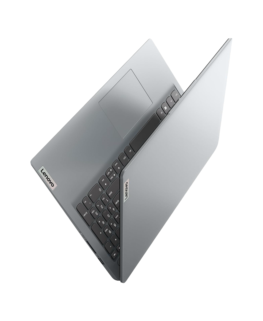 Lenovo IdeaPad 1 Intel Celeron N4500, 8GB RAM, 512GB SSD, HD 15.6"(39.6cm), Windows 11, Grey, 1.55Kg, 82LX00F7IN, 3 Month Game Pass Laptop
