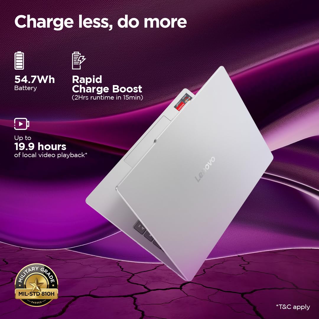 Lenovo IdeaPad Slim 5 Ryzen 5 7535HS 13.3-inch WUXGA Laptop - view 2
