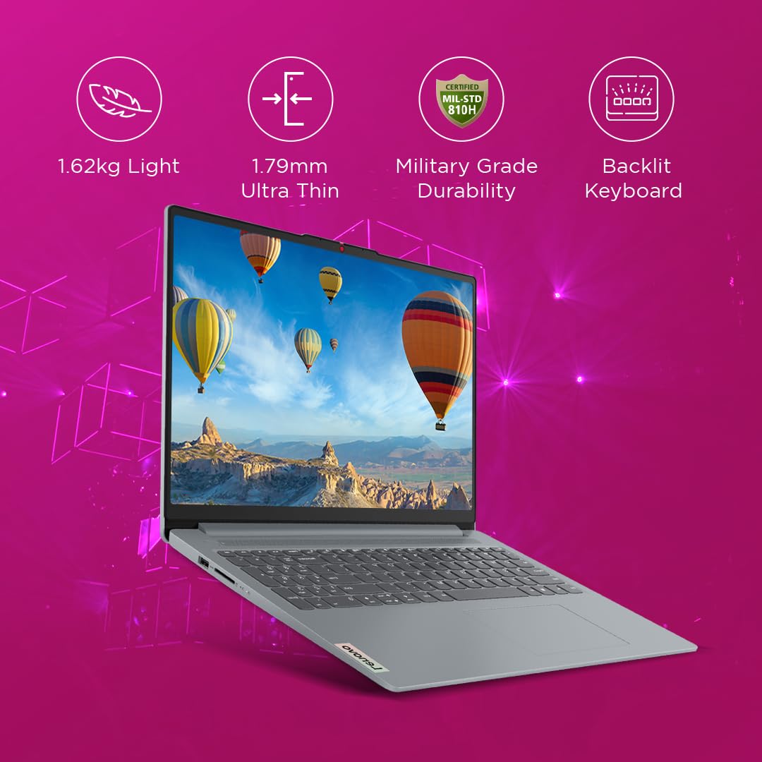 Lenovo IdeaPad Slim 3 Ryzen 7 5825U 15.6-inch FHD Laptop - view 3