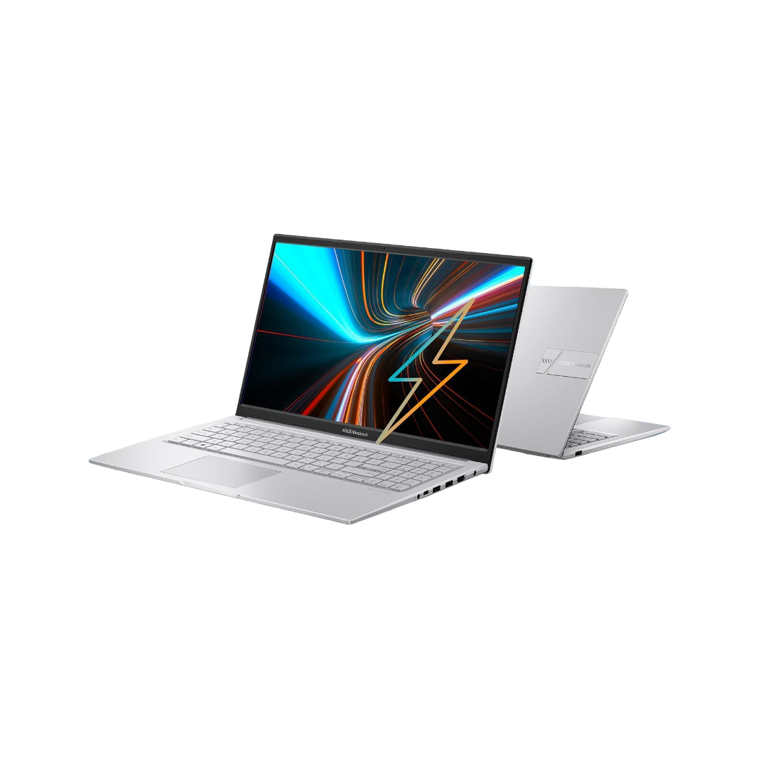 ASUS Vivobook 15, Intel Core i5-1334U, (8GB RAM/512GB SSD/15.6" FHD (1920 x 1080)/Intel Iris Xᵉ/Win 11/M365 Basic (1Year)*/Backlit Keyboard/Office Home 2024/Cool Silver/1.70 kg), X1504VA-NJ1765WS