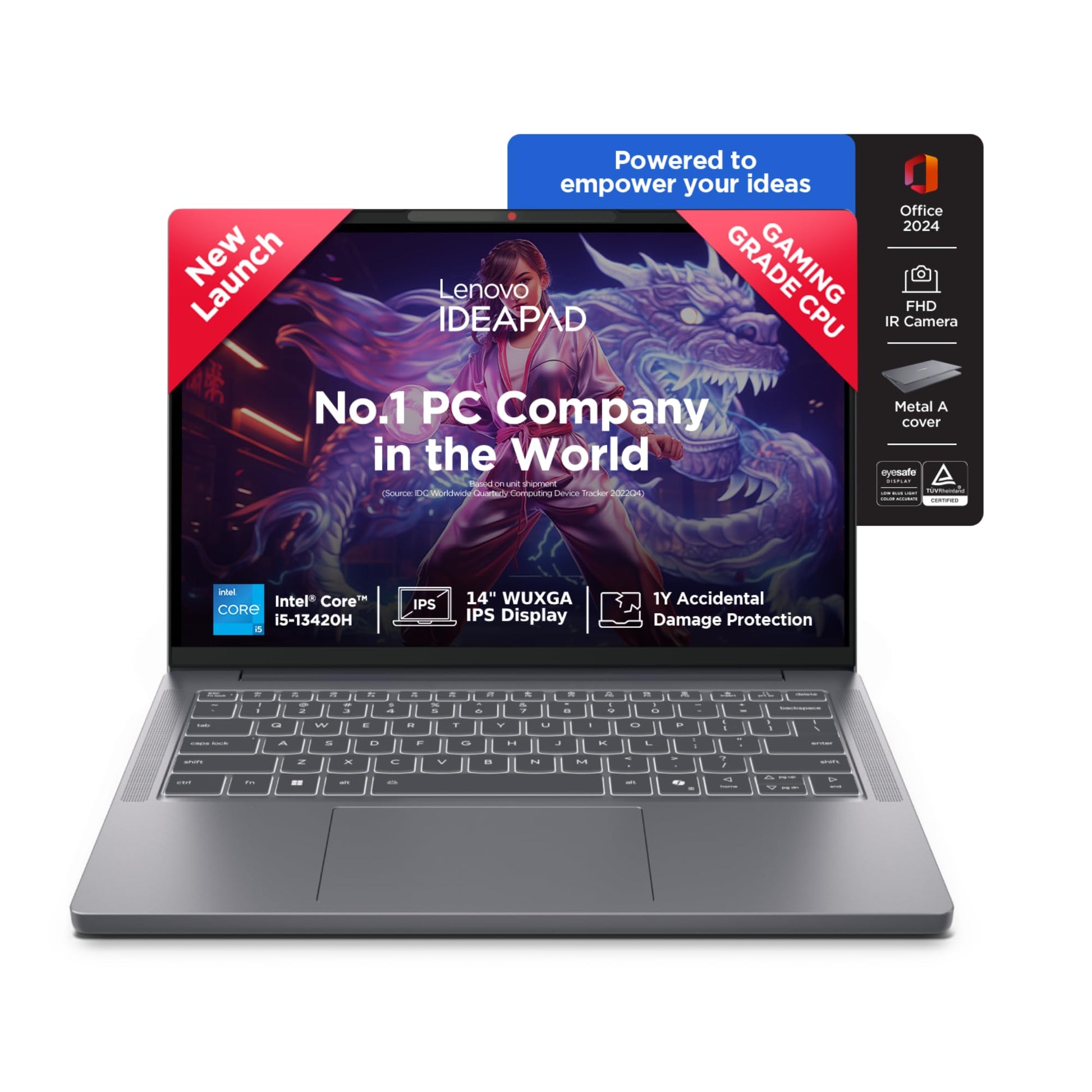 Lenovo IdeaPad Slim 3 Core i5-13420H 14-inch WUXGA Laptop