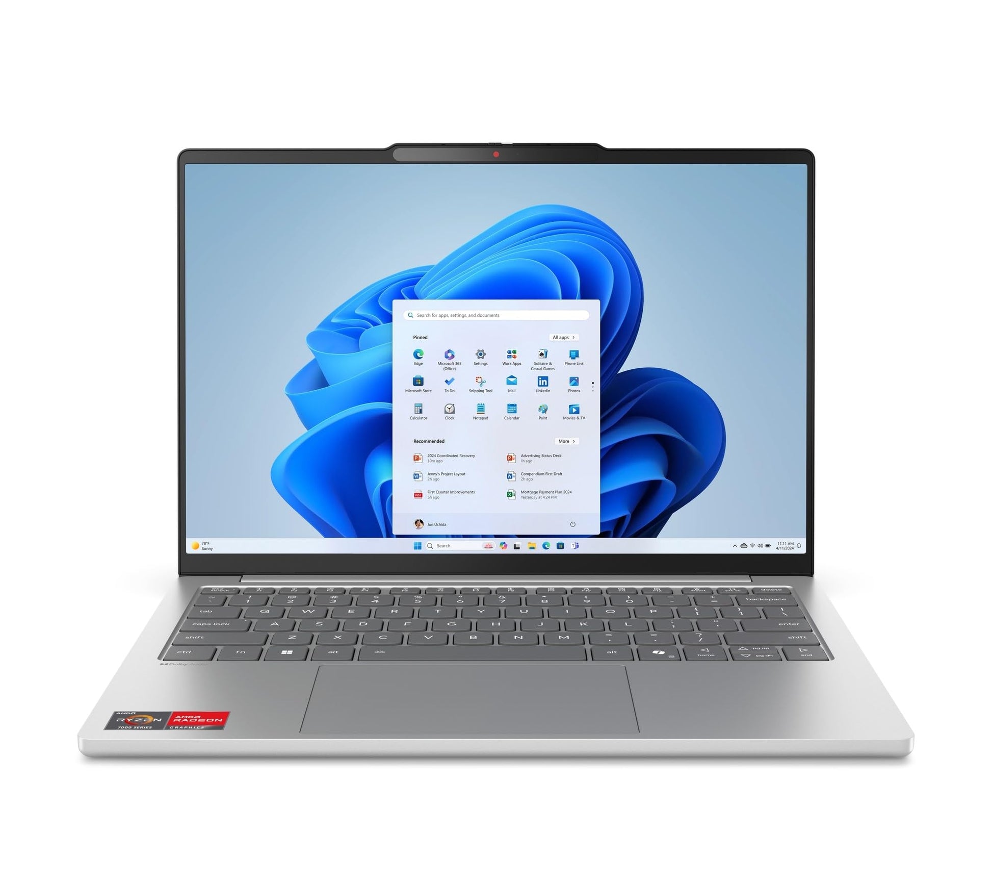 Lenovo IdeaPad Slim 5 Ryzen 5 7535HS 13.3-inch WUXGA Laptop - view 9