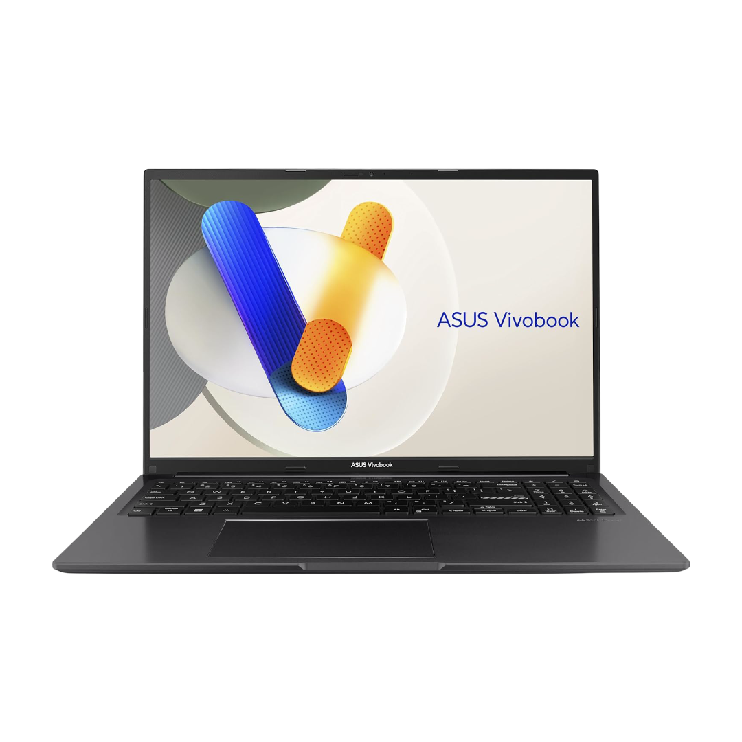 ASUS Vivobook 16, 16" FHD+(1920 x 1200), Intel Core i5-13500H Processor,(16GB RAM/512GB SSD/Intel Iris Xᵉ/Win 11/M365 Basic (1Year)*/Backlit Keyboard/Office Home 2024/Black/1.88 kg),X1605VA-MB5555WS
