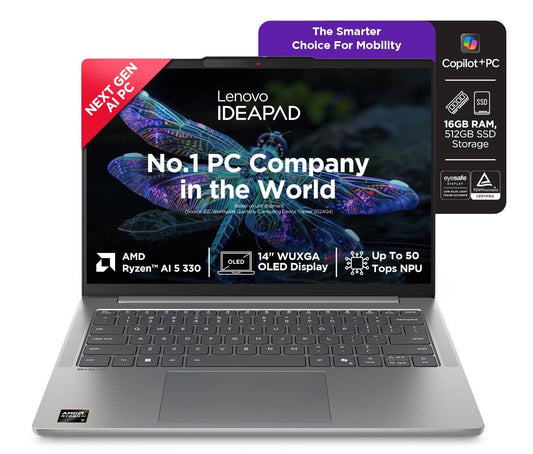 Lenovo IdeaPad Slim 5 Ryzen AI 5 330 14-inch WUXGA Laptop