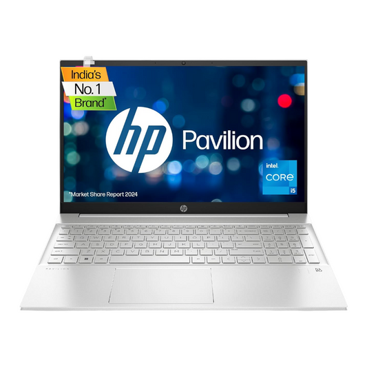 HP Pavilion 15 12Th Gen Intel Core I5 8Gb Sdram/512Gb Ssd 15.6 Inches Fhd,IPS,Micro-Edge Display/Intel Iris Xe Graphics/B&O/Windows 11 Home/Ms Office 2021/Fast Charge/1.75Kg, 15-Eg2009Tu, Silver