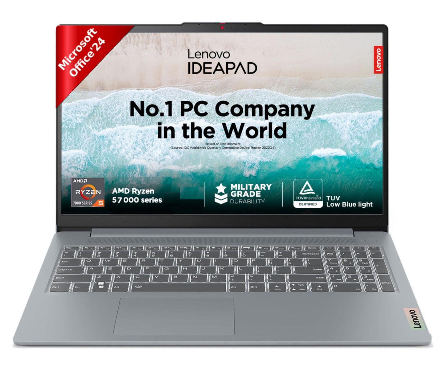 Lenovo IdeaPad Slim 3 Ryzen 5 7520U 15.6-inch FHD Laptop