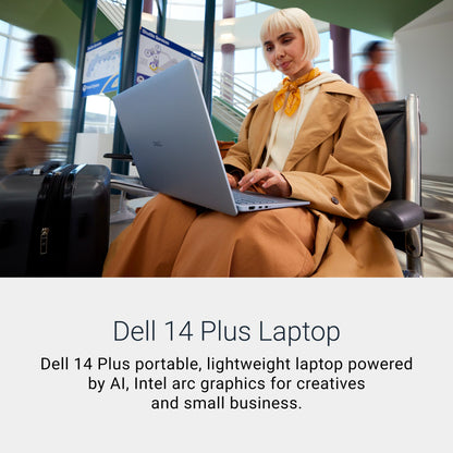 Dell DB14250 14" (35.56 cm) AI Laptop Intel Core Ultra 5 226V Processor, 16GB RAM, 512GB SSD, ARC Graphics, 2.5K Display — image 4