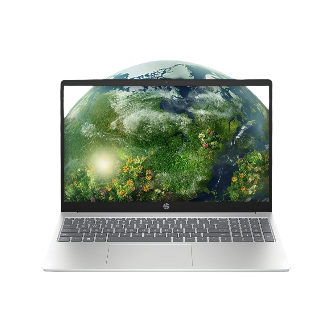 HP 15, Intel Core 5-Laptop (8GB DDR4,1TB SSD) Anti-Glare, Micro-Edge,15.6''/39.6cm, FHD, Win11, M365 Basic(1yr),Office Home24, Silver,1.59kg, FHD Camera,15-fd0549TU