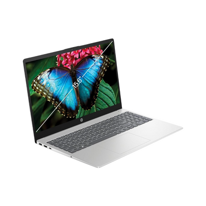 HP 15, Intel Core 5-Laptop (8GB DDR4,1TB SSD) Anti-Glare, Micro-Edge,15.6''/39.6cm, FHD, Win11, M365 Basic(1yr),Office Home24, Silver,1.59kg, FHD Camera,15-fd0549TU