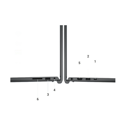Dell 15, Intel Core 3 14th Gen-100U, 16GB DDR4, 512GB SSD, FHD IPS, 15.6"/39.62cm, Windows 11, Microsoft Office Home 2024, Carbon Black, 1.63Kg, Thin & Light, Laptop Model NO - Dell 15 DCU5250