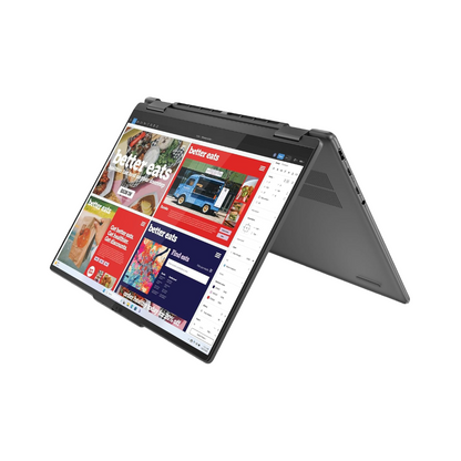 Lenovo Yoga 7 2-in-1 AMD Ryzen 7 8840HS 14"(35.5cm) WUXGA OLED 400Nits Convertible Laptop (16GB/1TB SSD/Windows 11/Office Home 2024/100% DCI-P3/Digital Pen/Grey/1.5Kg), 83DK009LIN