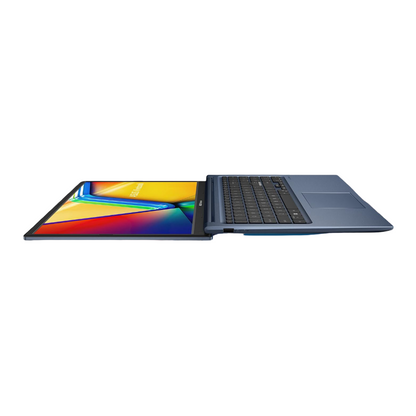 ASUS Vivobook 15, Intel Core i3-1215U, 1.2 GHz, 16GB RAM, 512GB SSD, FHD 1920x1080, 15.6", Windows 11, MS Office Home, Quiet Blue, 1.7KG, X1504ZA-NJ341WS, Integrated Graphics, Thin & Light Laptop
