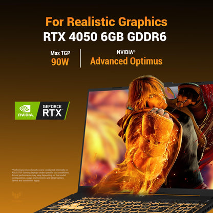 ASUS TUF A16 (2026),AMD Ryzen 7 170,RTX 4050-6GB,8GB RAM (Upgradeable),512GB SSD,FHD+,16"(40 cm),144Hz,Windows 11 Home,M365 — image 8