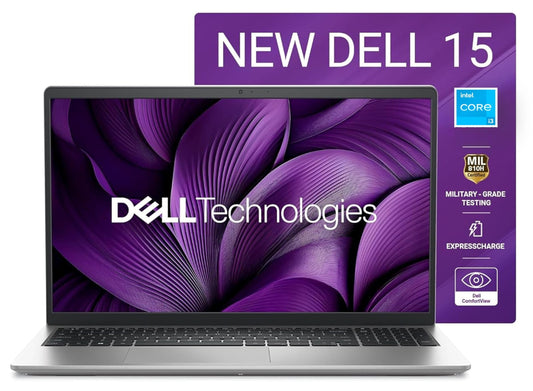 Dell 15 Intel Core 3 100U 15.6-inch FHD 120Hz Laptop