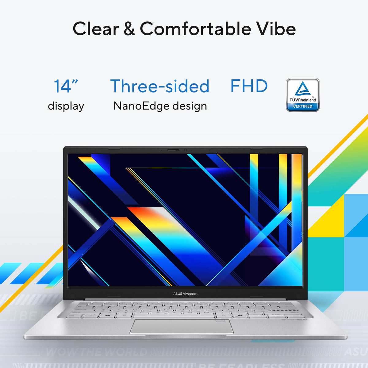 ASUS Vivobook 14 (2026),Intel Core 3 304,Intel iGPU,Fingerprint Reader,8GB DDR5,256GB SSD,FHD,14"(35.5 cm),Windows 11,M365 — image 3