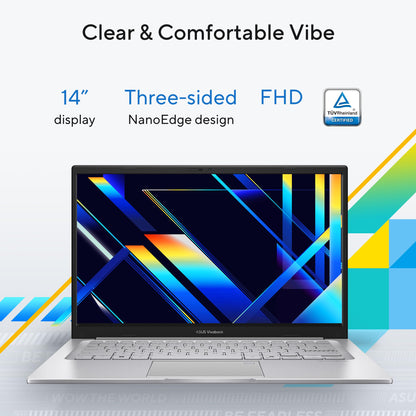 ASUS Vivobook 14 (2026),Intel Core 3 304,Intel iGPU,Fingerprint Reader,8GB DDR5,256GB SSD,FHD,14"(35.5 cm),Windows 11,M365 — image 3